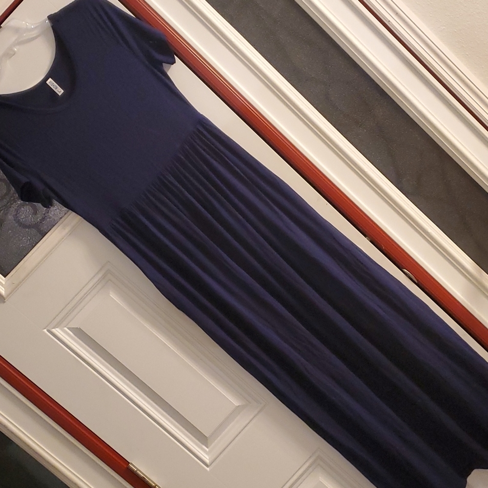 Navy Maxi Dress
